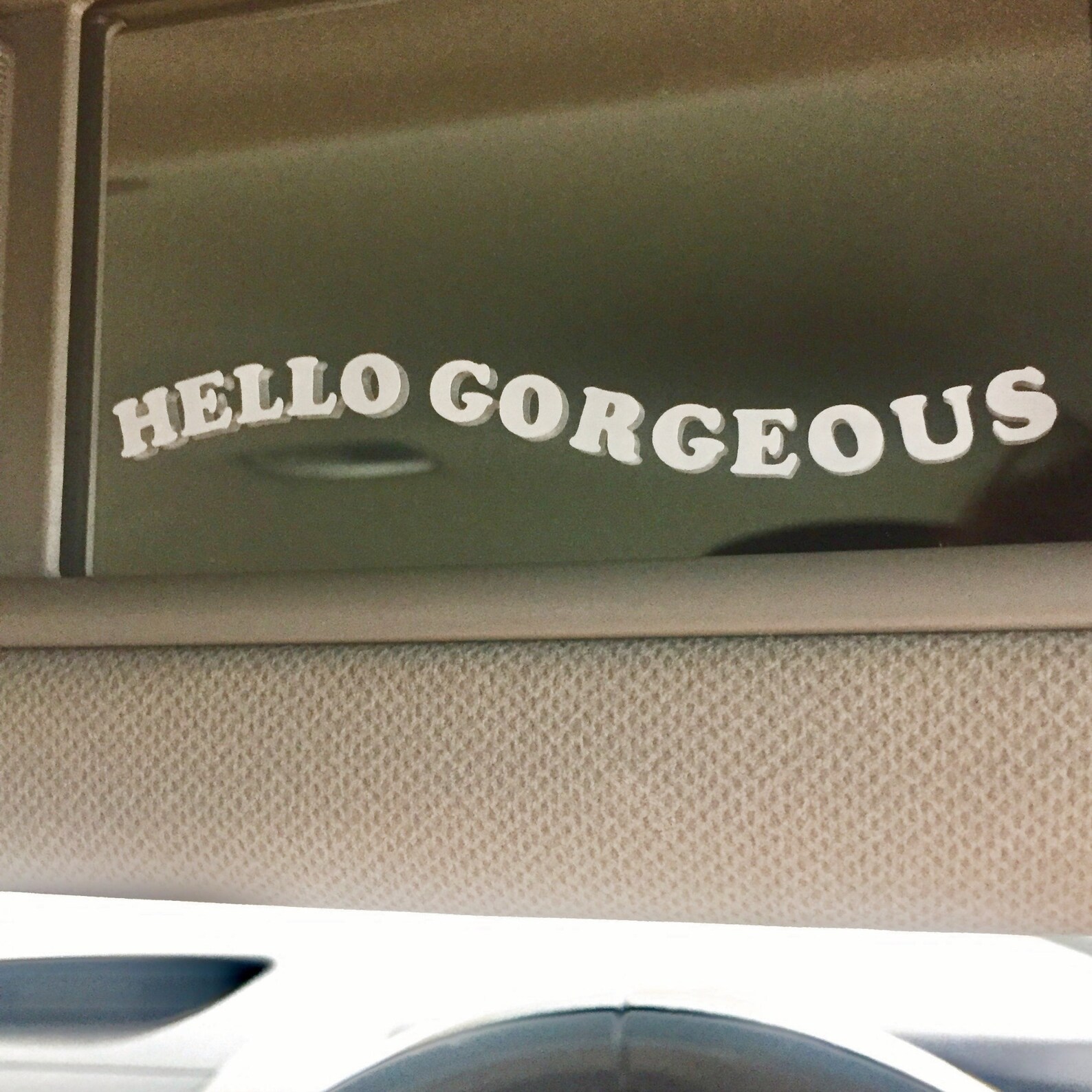 Car Mirror Decal Car Mirror Sticker Rear View Mirror Decal Etsy Australia