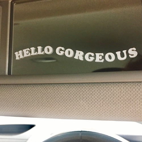 Car Mirror Decal Car Mirror Sticker Rear View Mirror Decal Etsy Australia