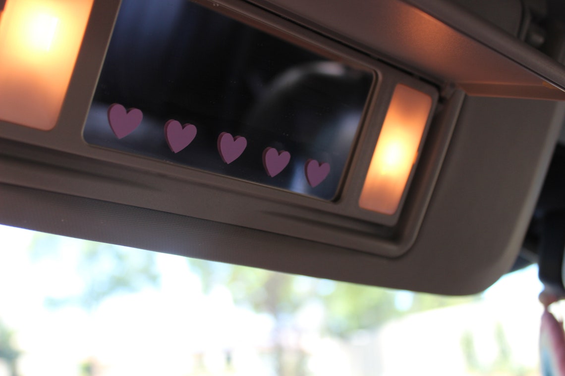 Car Mirror Decal Car Mirror Sticker Rear View Mirror Decal Etsy