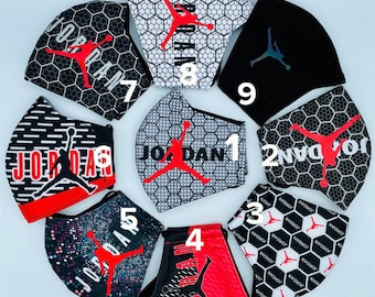 Basketball "Jumpman" Face Masks, high quality face mask, basketball face mask, sports face mask, fashion face mask, adult face mask