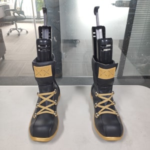 Final Fantasy XIV FF14 G&#39;raha Tia Shoes Cosplay Men Boots Customized Made