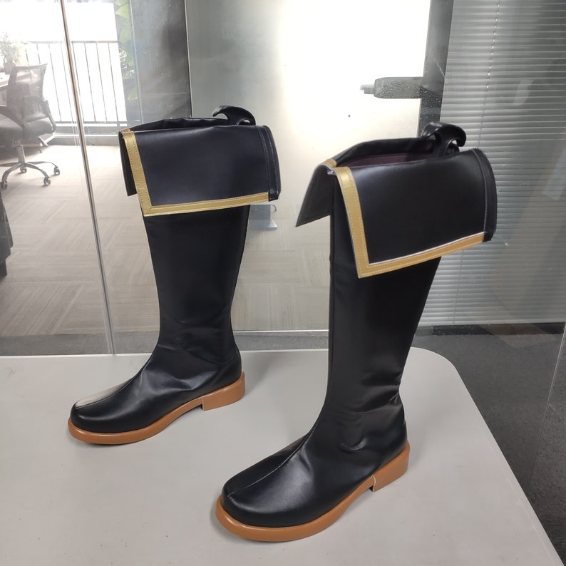 Yuno Shoes Black Clover Golden Dawn Cosplay Men Boots | Etsy