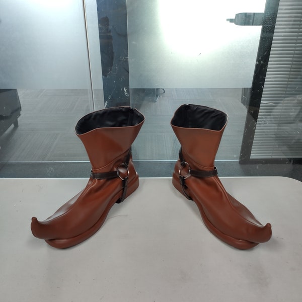 Zapatos de calavera para niños, botas de Cosplay de Legend of Zelda