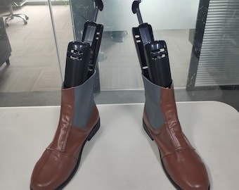 Scarpe da cosplay The Mandalorian, stivali da uomo personalizzati