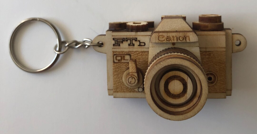 Wooden Miniature Model Canon Ftb Keychain Camera (NOT A REAL CAMERA) - Etsy