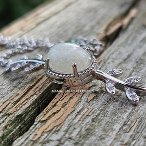 Opal Muttermilch Armband DIY, Milch Armband DIY, Asche Armband DIY, Haustier-Denkmal, Muttermilch Schmuck, Muttertagsgeschenk