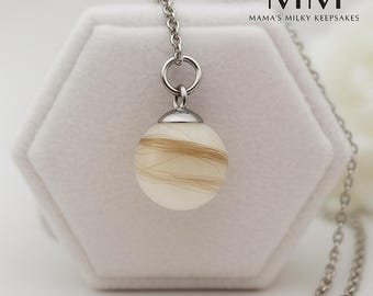 Pearl Necklace Breastmilk & Cremation Jewelry Complete DIY Kit