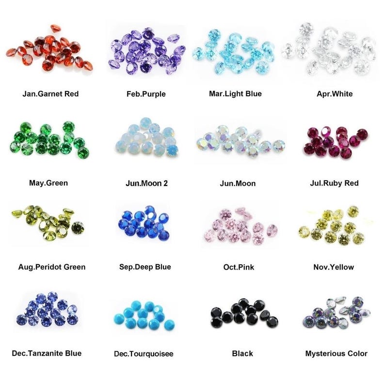 Two Foot Print Birthstone Necklace Pendant Sterling Silver Breastmilk &/OR Cremation Jewelry Complete DIY Kit Ships Next Day image 7