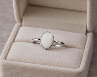 Breastmilk + Cremation Ring DIY Kit, Simple Oval Ashes Memorial Ring, Pet Ashes Jewelry, Wedding Flower Keepsake, Mother’s Day Gift