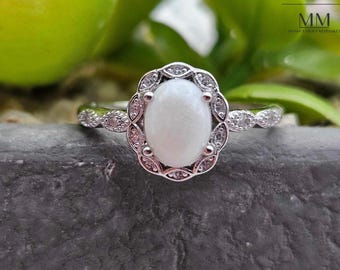 Oval Breastmilk Ring DIY Kit: Sterling Silver Cremation Jewelry