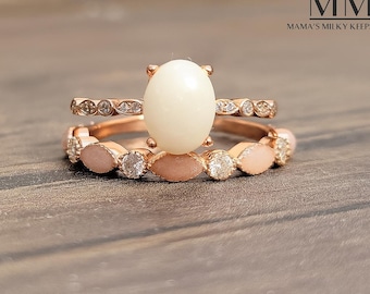 Joyful Breastmilk Cremation Two Piece Keepsake Ring Set Complete DIY Kit
