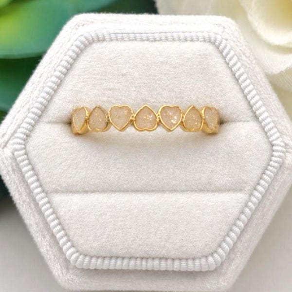 Muttermilch- oder Aschering zum Selbermachen, Herz-Ewigkeitsring aus Sterlingsilber, Komplettes DIY-Set