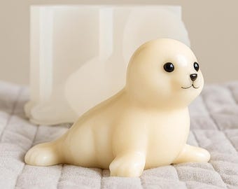 Moedermelk Baby Seal DIY Craft Kit, DIY moedermelk / crematie aandenken, Seal Mold Harsstatus om insluitsels vast te houden - bloemen, zwangerschapstest