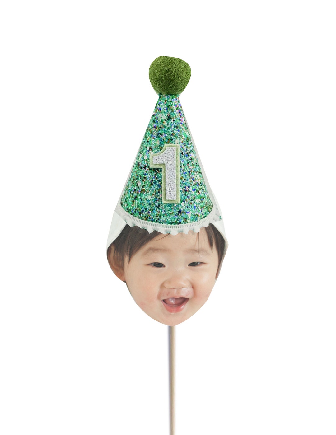 Baby Face Cupcake Toppers, Personalised Cupcake Face Toppers, Birthday