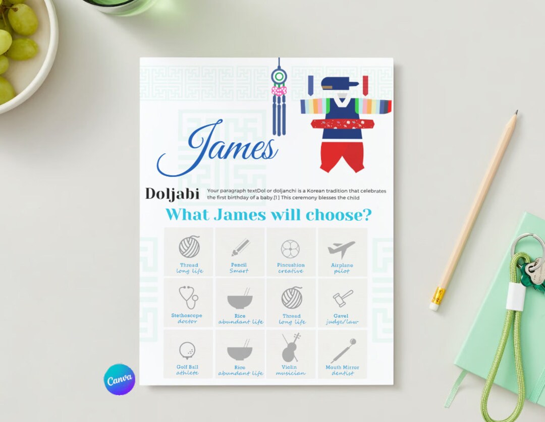 Personalized Doljabi Event Bundle Doljabi Board Jar Tag - Etsy
