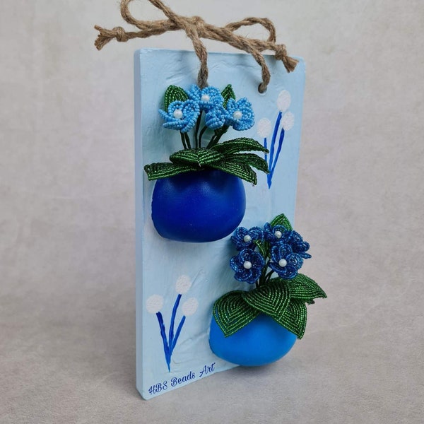 3D-Bild, Blumen aus Glasperlen, Super-Geschenkidee zum Geburtstag, Weihnachten, Muttertag, Kommunion, Hochzeit, Valentinstag, Ostern ...