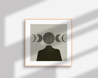 POSTER MOON PHASES