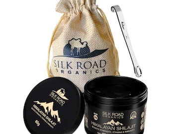 Pure Himalayan Shilajit Resin – Organic Supplement, Rich in Trace Minerals & Fulvic Acid