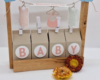 Baby Geburt Geschenk Handgefertigt