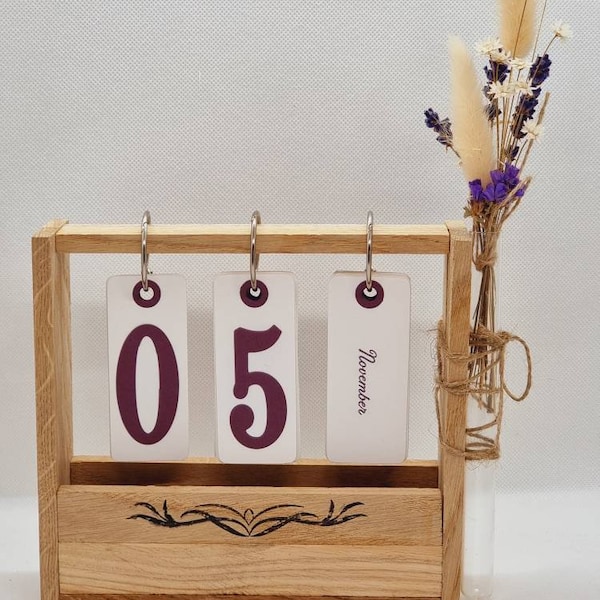 Stempel kalender - Etsy.de