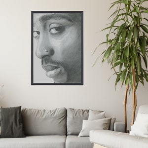 Hand Drawn Tupac 2Pac Print