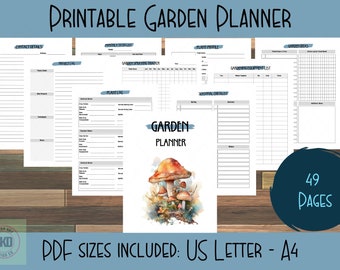 Garden Tracker Printable Download | Printable Garden Planner