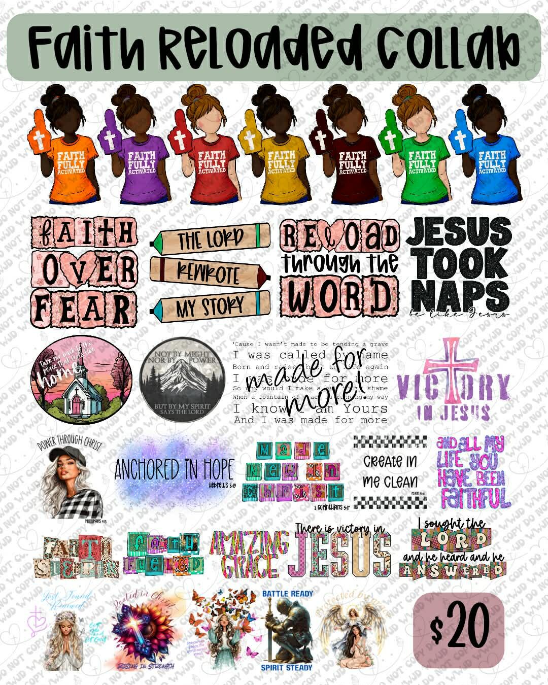 Faith Reloaded Collab Bundle - Etsy