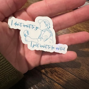 Holo Fall Out Boy Inspired Sticker | Die Cut Sticker | Laminated Sticker | Water Bottle Sticker | Fall Out Boy | Elder Emo