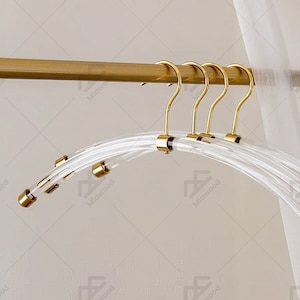 Wedding Decoration Hangers, Bridal Gown Hangers, White Acrylic Hangers, Housewarming Gifts