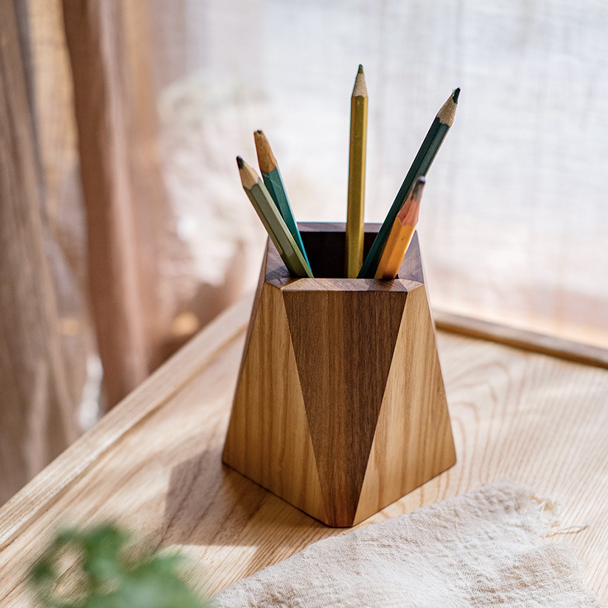 Wooden Pencil Holders