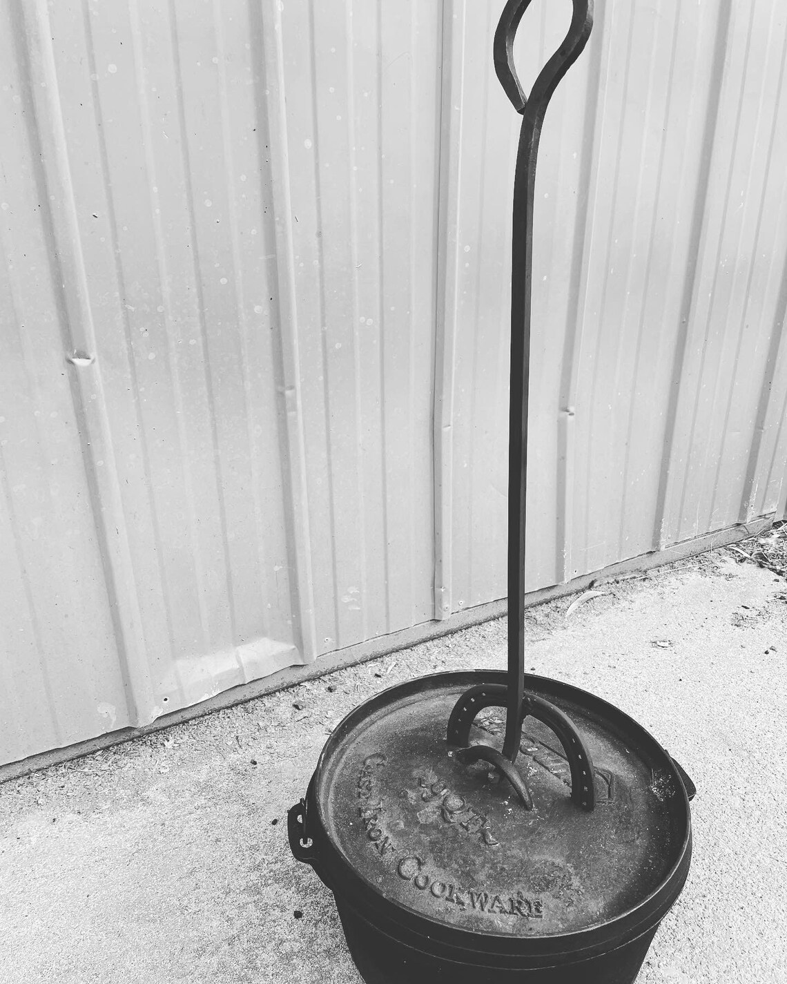 Camp Dutch Oven Lid Lifter Etsy