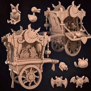 Puppet Theater | Bullet Town Halloween - Bite the Bullet | D&D | TTRPG | High-Resolution Resin
