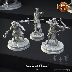 Ancient Guard | | Echoes of Life - Cast n Play | D&D | TTRPG | High-Resolution Resin