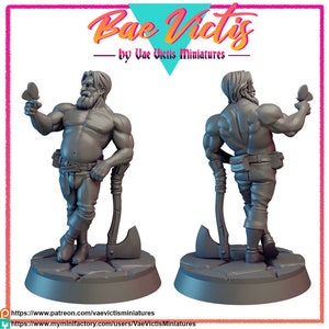 Lumberjack | Bae Victis - Vae Victis Miniatures | High Resolution Resin