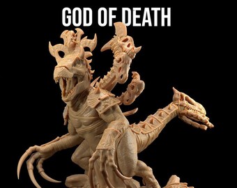God of Death, Tyrannosaurus Rex | Gods of the Lost Continent - Dragon Trappers Lodge | D&D | TTRPG | High-Resolution Resin