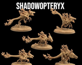 Shadowopteryx | Gods of the Lost Continent - Dragon Trappers Lodge | D&D | TTRPG | High-Resolution Resin