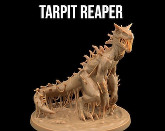 Tarpit Reaper | Gods of the Lost Continent - Dragon Trappers Lodge | D&D | TTRPG | High-Resolution Resin