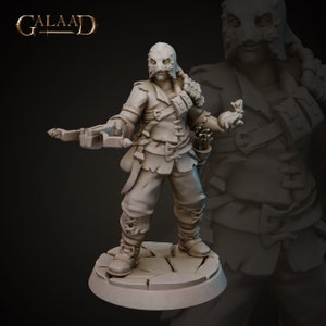 Bandit Crossbow | Bandit Crew - Galaad Miniatures | D&D | TTRPG | High-Resolution Resin