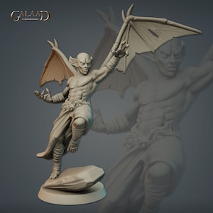 Vampire Lord | Vampires - Galaad Miniatures | D&D | TTRPG | High-Resolution Resin