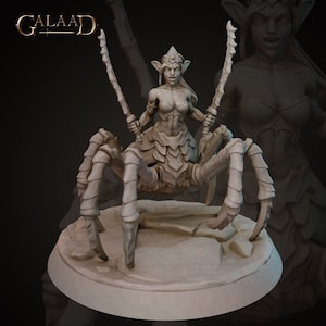 Driders | The Depths - Galaad Miniatures | D&D | TTRPG | High-Resolution Resin