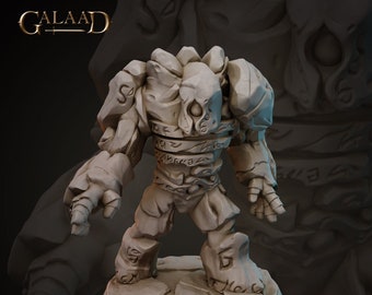 Golems | The Depths - Galaad Miniatures | D&D | TTRPG | High-Resolution Resin