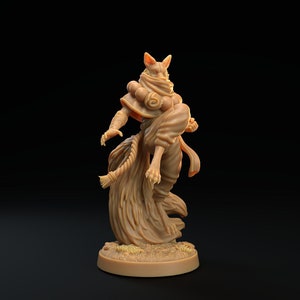 Kitsune Monk | Yokai Lodge - Dragon Trappers Lodge | D&D | TTRPG | High-Resolution Resin
