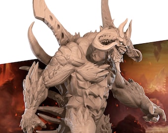 The Lord of Terror | Bullet Hell Demons - Bite the Bullet | D&D | TTRPG | High-Resolution Resin