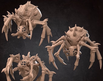 Arachnophobia Spiders | Undead Dungeon - Bite the Bullet | D&D | TTRPG | High-Resolution Resin