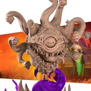 Prison Boss, Beholder | Undead Dungeon - Bite the Bullet | D&D | TTRPG | High-Resolution Resin