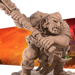 Gatekeeper Ogre | Undead Dungeon - Bite the Bullet | D&D | TTRPG | High-Resolution Resin