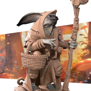 Harengon Druid | Harengons - Bite the Bullet | D&D | TTRPG | High-Resolution Resin