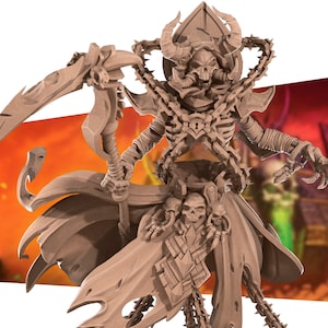 Catacombs Boss, Lich | Undead Dungeon - Bite the Bullet | D&D | TTRPG | High-Resolution Resin