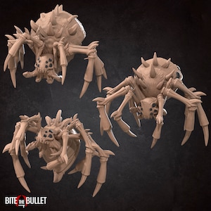 Arachnophobia Spiders | Undead Dungeon - Bite the Bullet | D&D | TTRPG | High-Resolution Resin