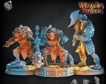 Bugbear Band | Wizard's Tower - Cast n Play | D&D | TTRPG | High-Resolution Resin